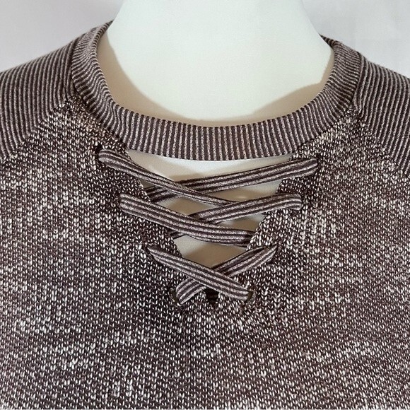 Maurice’s heathered purple tunic sweater size small - Picture 2 of 8